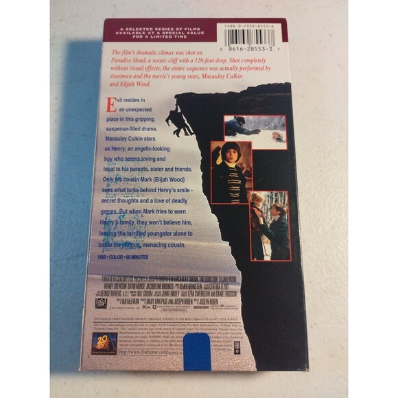 The Good Son (VHS 1993) Macaulay Culkin, Elijah Wood - Horror - Picture 3 of 7